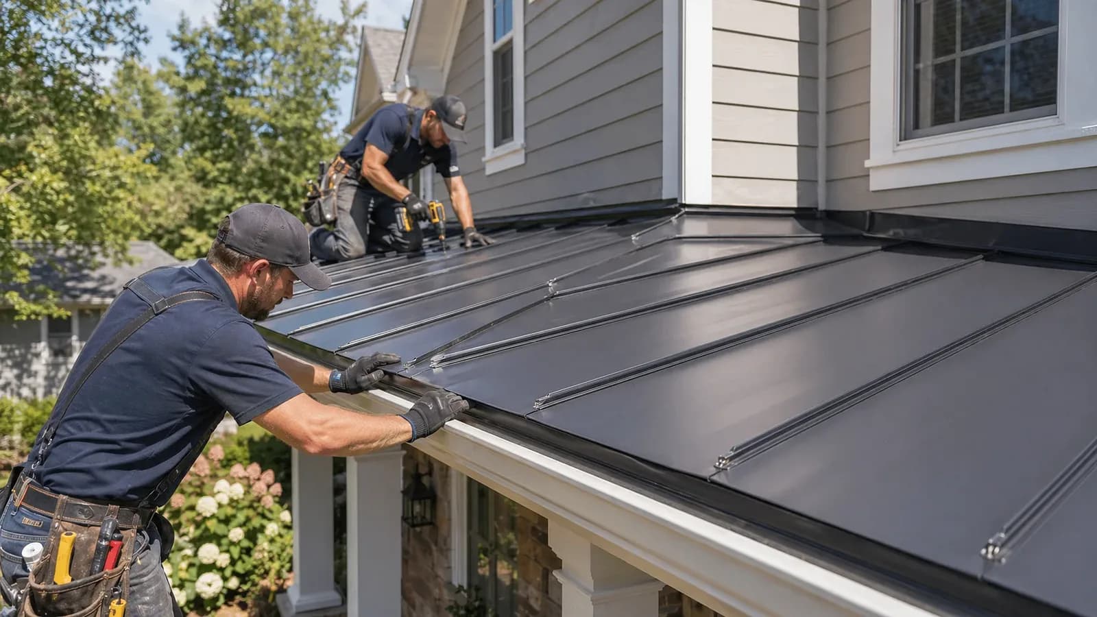 Metal Roofing Installation project reference near Whitlock Heights, Marietta, GA