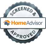 HomeAdvisor screened and approved badge