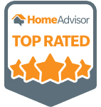 HomeAdvisor top rated badge