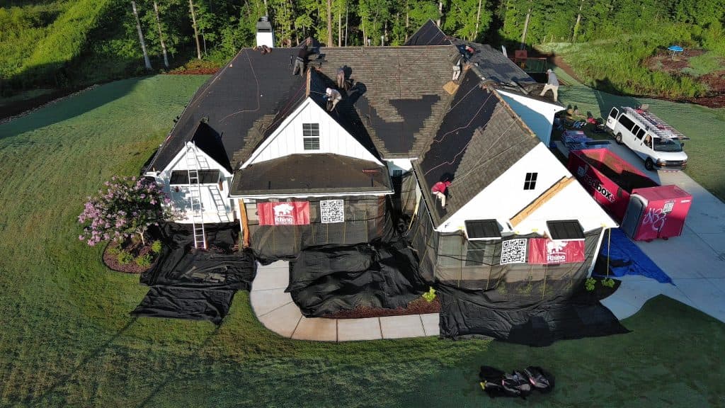 Roof Repair project reference near West Cobb, Marietta, GA