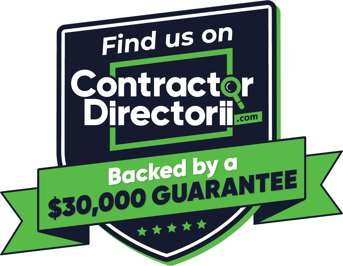 Find us on Contractor Directorii, backed by a $30,000 guarantee